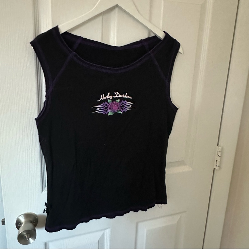 Black Harley-Davidson Tank Top